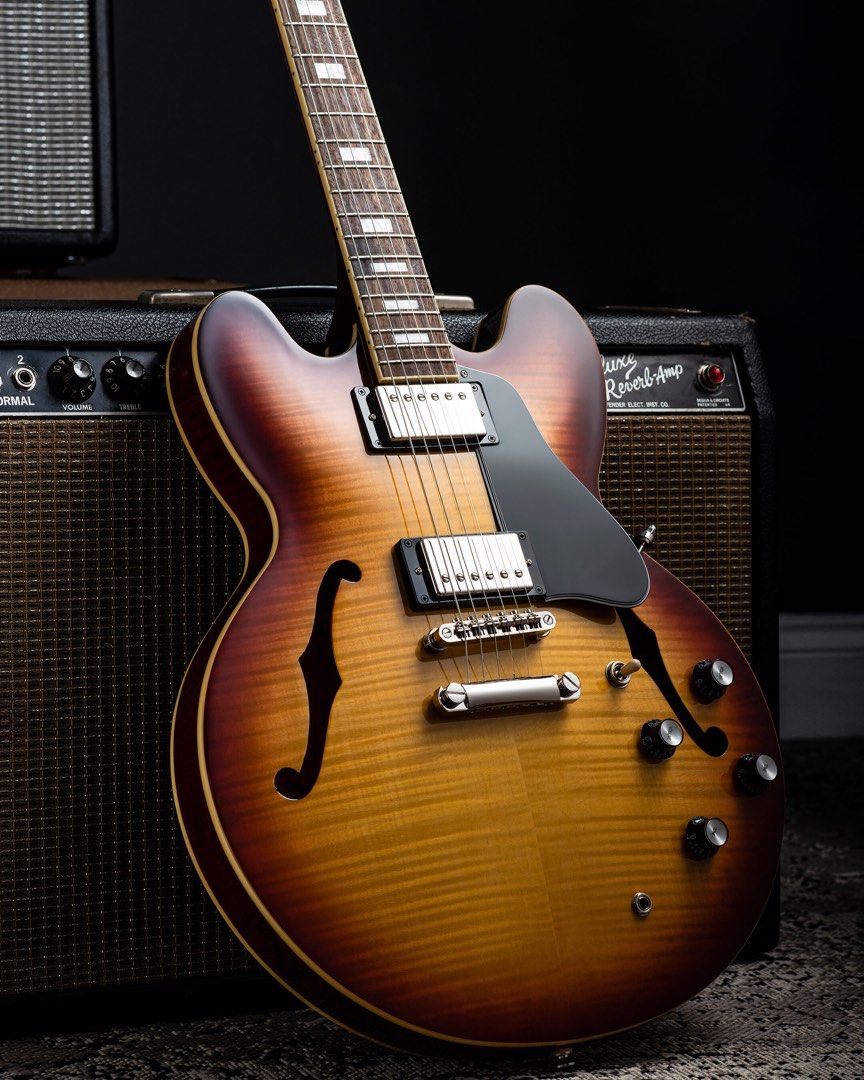 Epiphone 335 shop raspberry tea