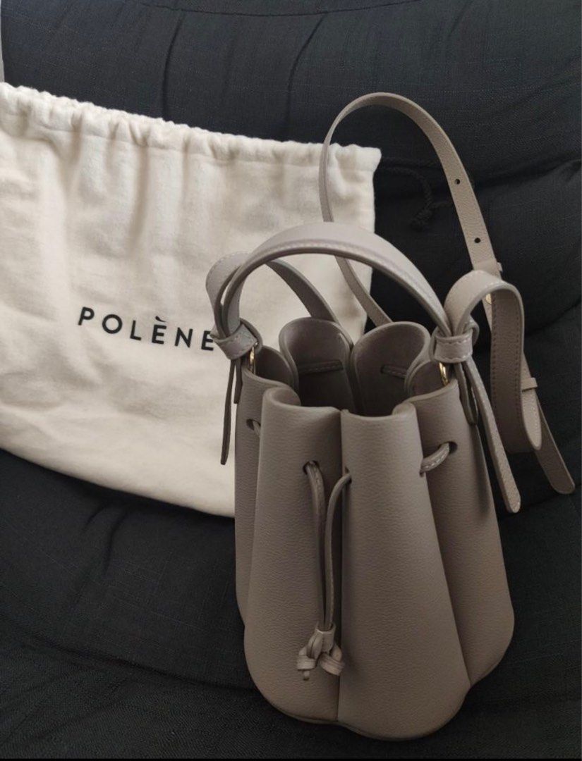Rush Sale Polene Numero Huit Bucket Bag Mini, Women's Fashion, Bags