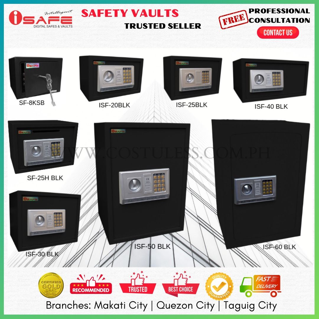 🔒🏢SAFETY VAULT SALE 🏢🔒 ISAFE Storage System, Safety Box, Fire Proof ...