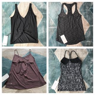 Sale: New Lululemon Mix & Mingle Tank/Final Count Tank/Our Sport Tank//Power Pose Tank