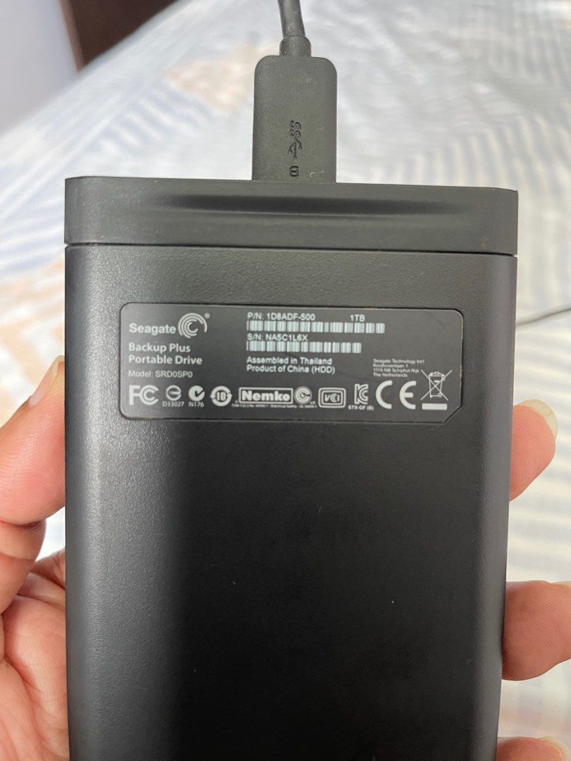 Seagate Backup Plus Portable Drive, Computers & Tech, Parts ...