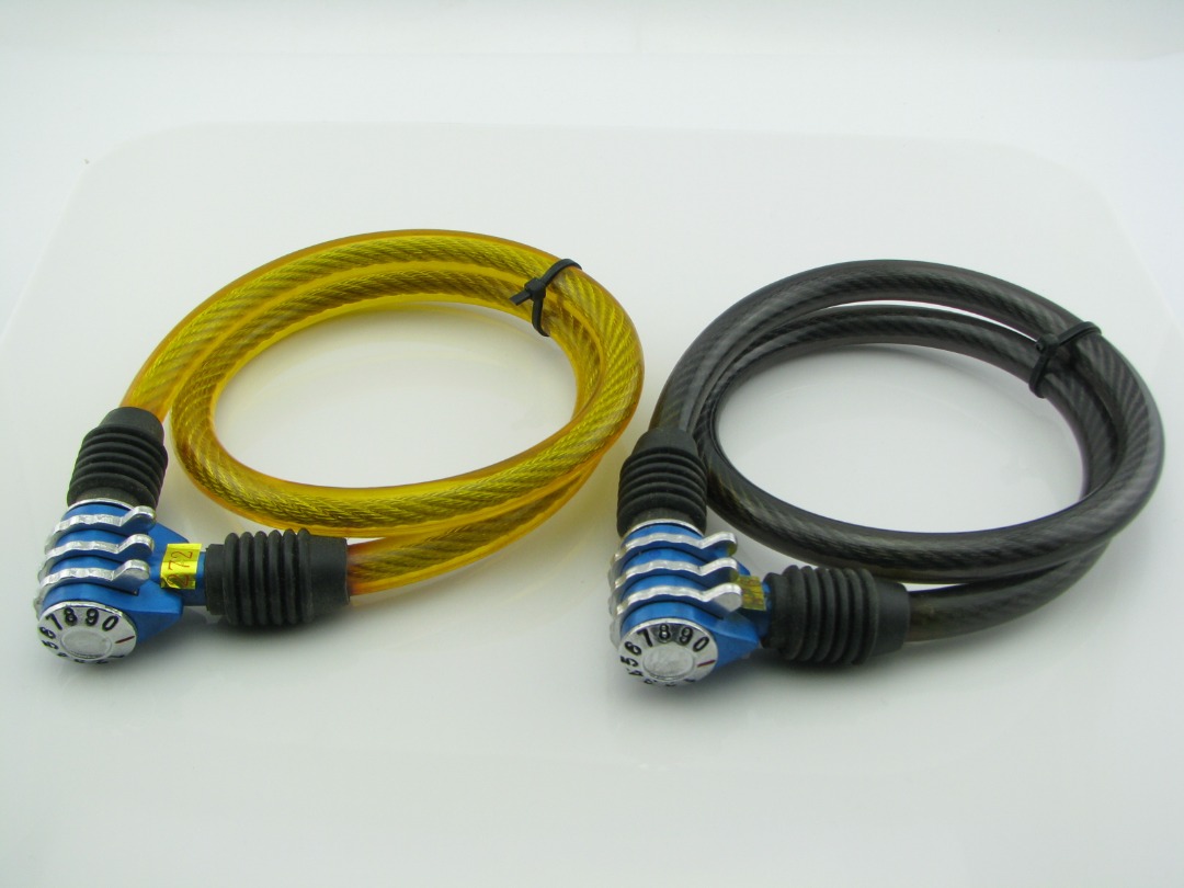 SECURITY CODE WIRE ROPE BICYCLE LOCK KUNCI BASIKAL, Furniture & Home ...