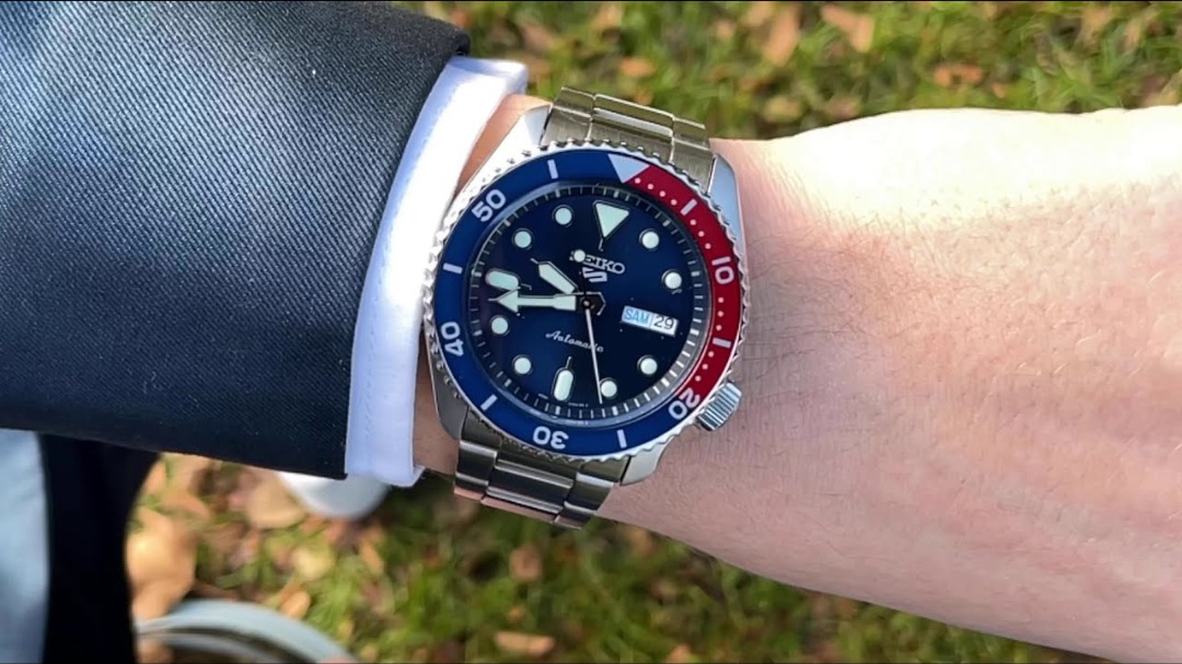Seiko 5 Sports SRPD53K1 Automatic Pepsi Blue 24 Jewels Analog Men's Watch  SRPD53, Men's Fashion, Watches & Accessories, Watches on Carousell