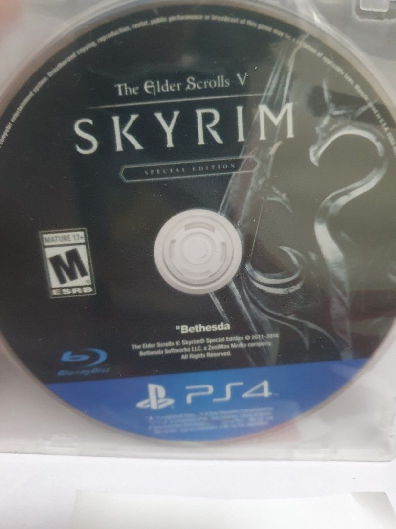 Selling Skyrim Special Ed. (In replacement case) Ps4 & PS5 (Category: PlayStation) located in Quezon City. Submitted by itemsforadoption (Listing ID 1246502366, Image 2). Description: Rfs: Its 2023! Happy New Year! Hoping you have a good year ahead of you! If you have questions feel free to send a message. Though I'll most likely be able to reply from 10am to 8pm. Please be patient and understanding. Decluttering games and items that I've picked 