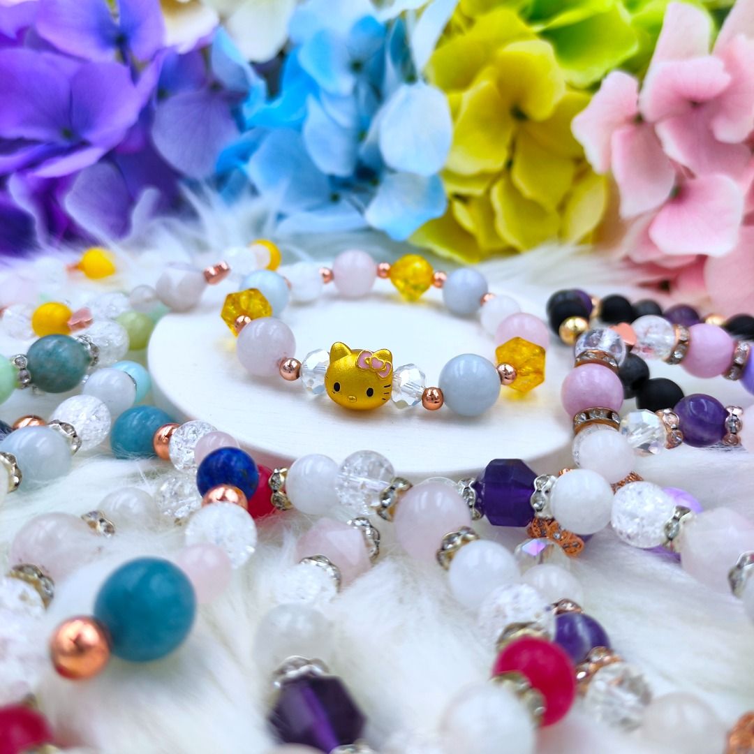 Elastic crystal shop bracelet