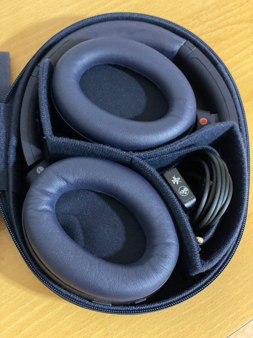 Sony WH-1000XM4 Headphones Midnight Blue Edition, Audio