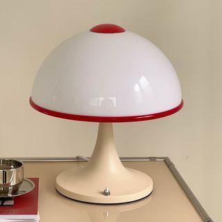 space age mushroom lamp