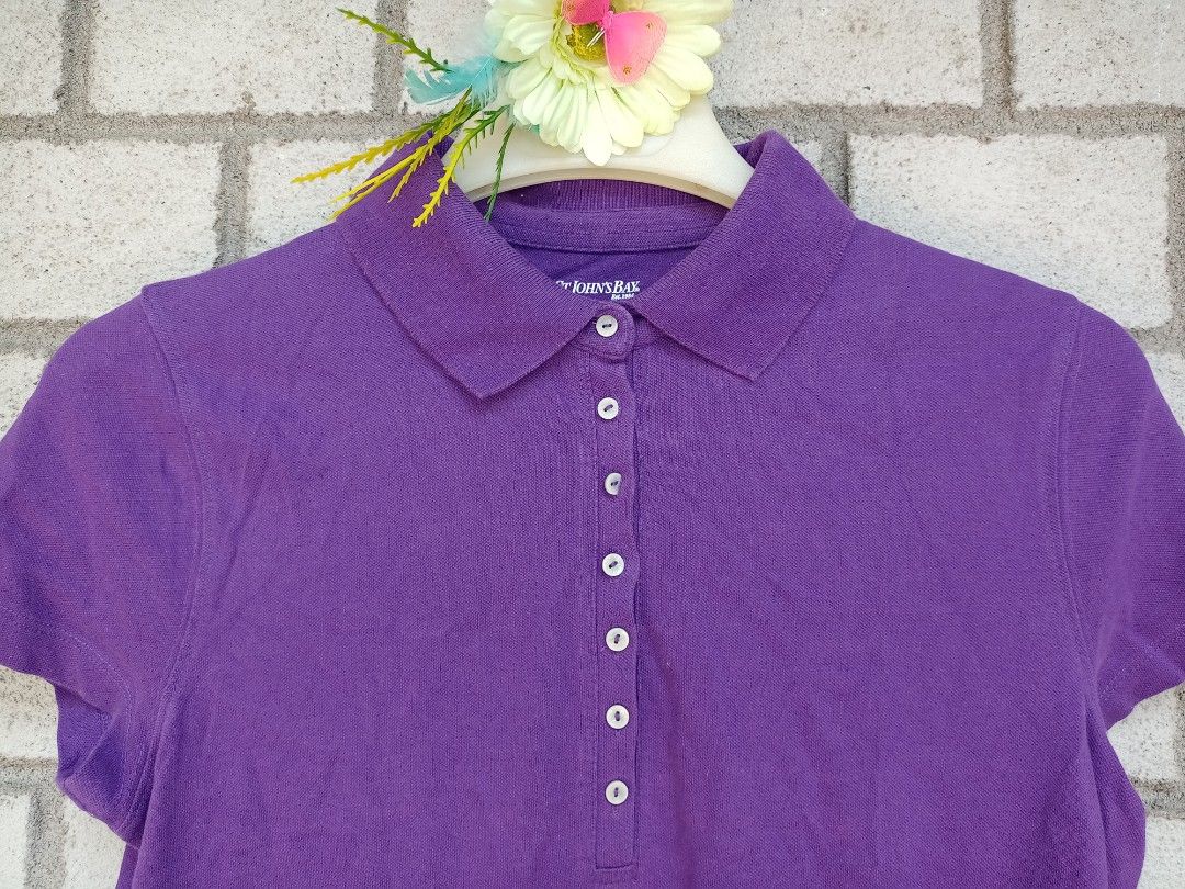 St john's bay outlet polo shirts womens