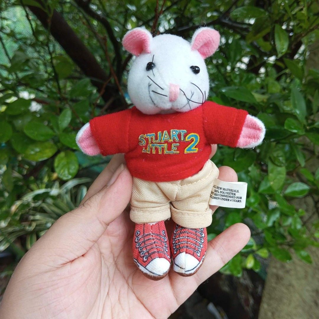 Stuart Little Mini Plush Toy, Hobbies & Toys, Toys & Games on Carousell