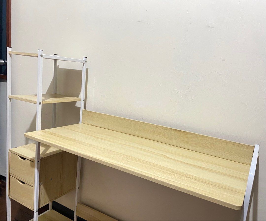 study table with drawers (Category: Office Furniture & Fixtures) located in Quezon City. Submitted by declutterwithmissa (Listing ID 1246429805, Image 2). Description: .