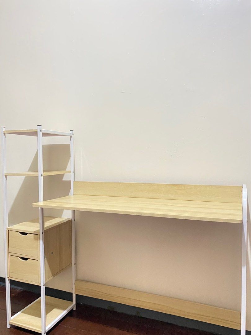 study table with drawers (Category: Office Furniture & Fixtures) located in Quezon City. Submitted by declutterwithmissa (Listing ID 1246429805, Image 1). Description: .