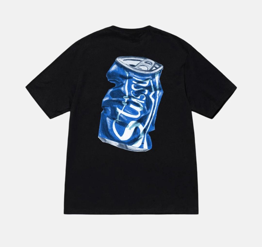 Stussy Soda Can Tee Men s Fashion Tops Sets Tshirts Polo Shirts on Carousell