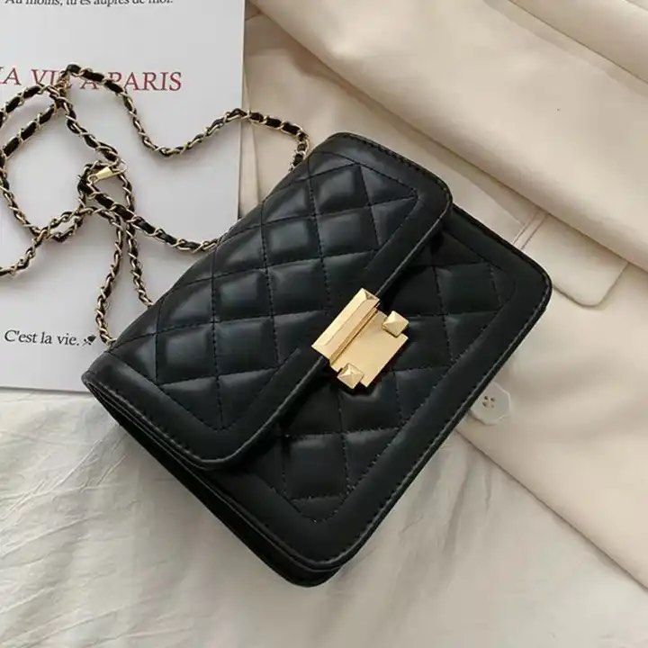 Super Cute Korean Black Sling Shoulder Bag