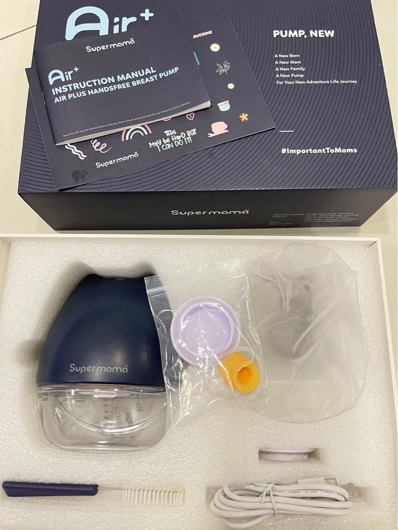 SUPERMAMA LAB AIR PLUS AIR+ BREASTPUMP HANDSFREE Breast pump, Babies