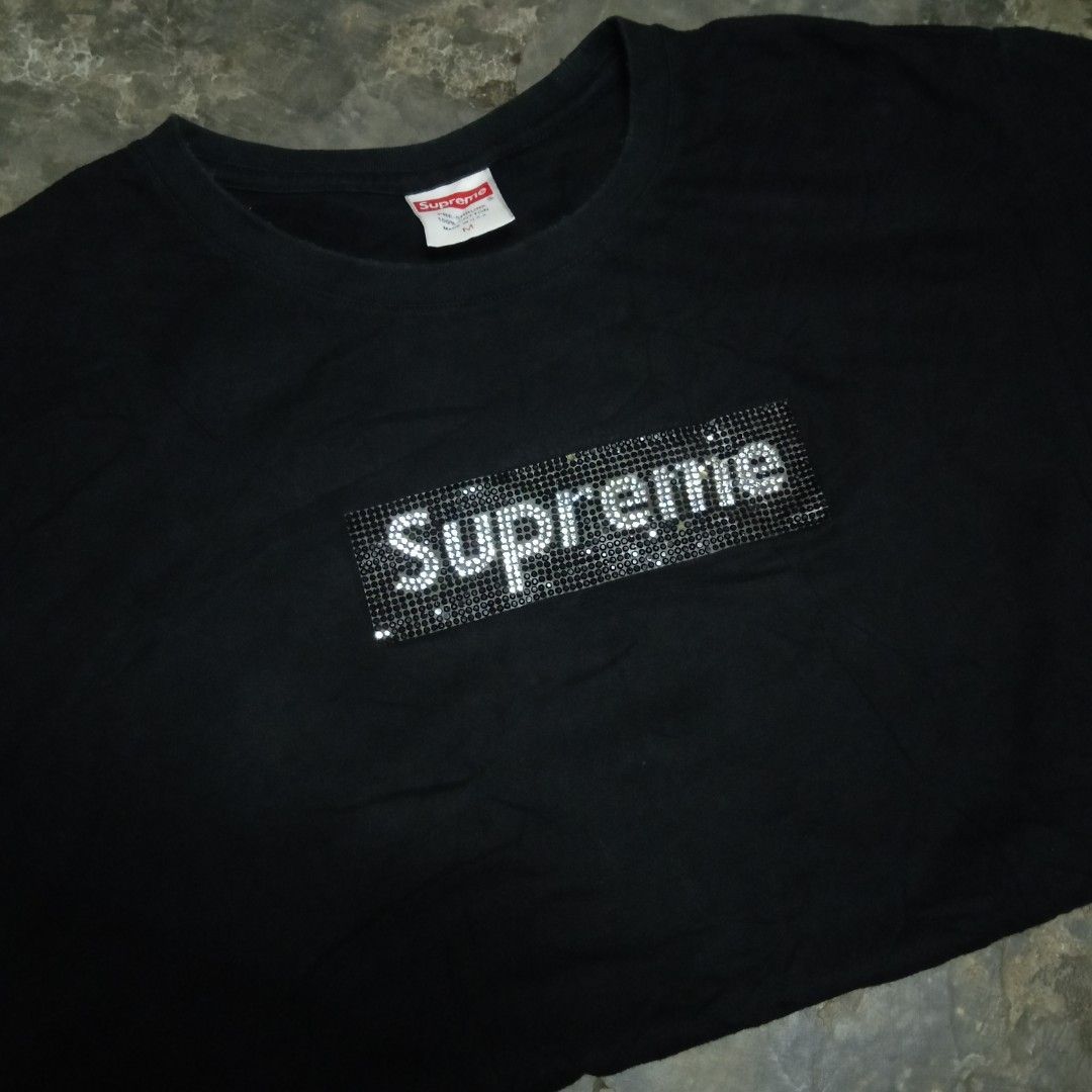 Supreme Black Shirt, Men's Fashion, Tops & Sets, Tshirts & Polo Shirts on  Carousell