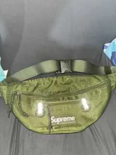 Supreme SS17 Teal Ripstop Waist Bag, Grailed