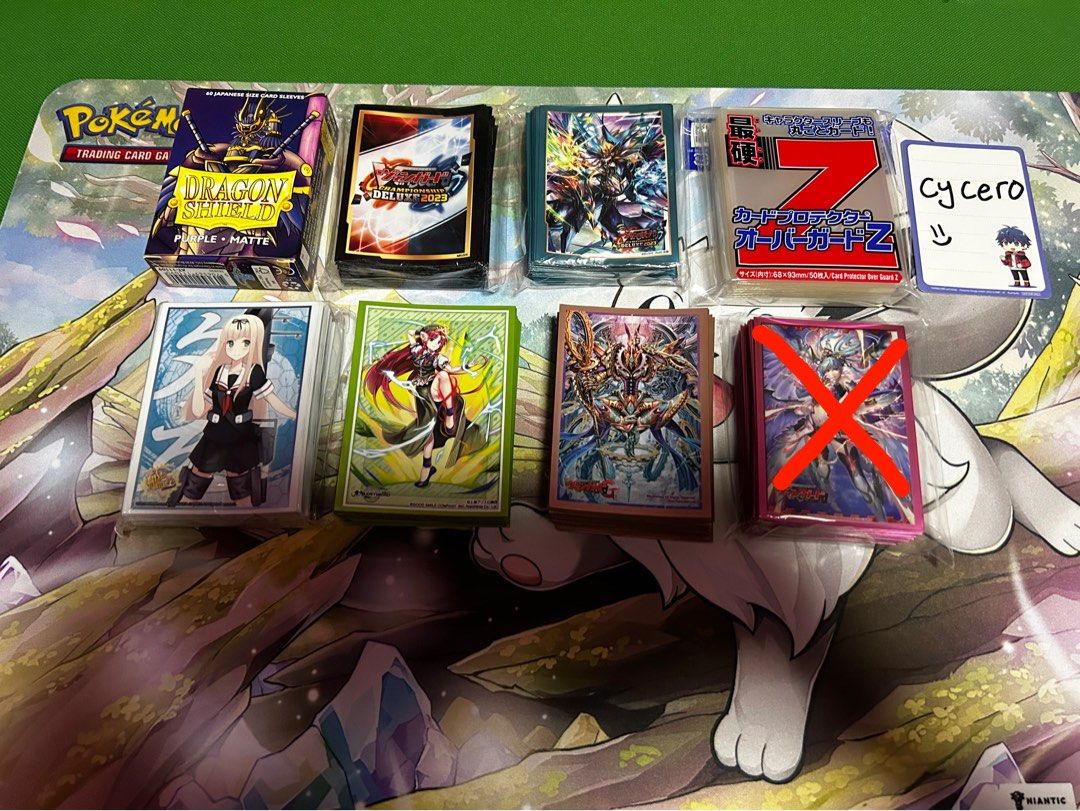 TCG Accessories (Playmats, Playmat Holder, Sleeves), Hobbies & Toys