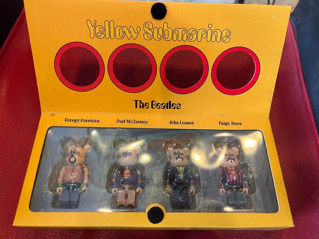 ビートルズ BE@RBRICK Yellow Submarine 4体セット BE@RBRICK THE BEATLES Yellow SubmarineBE@RBRICK The Beatles 4体セット
