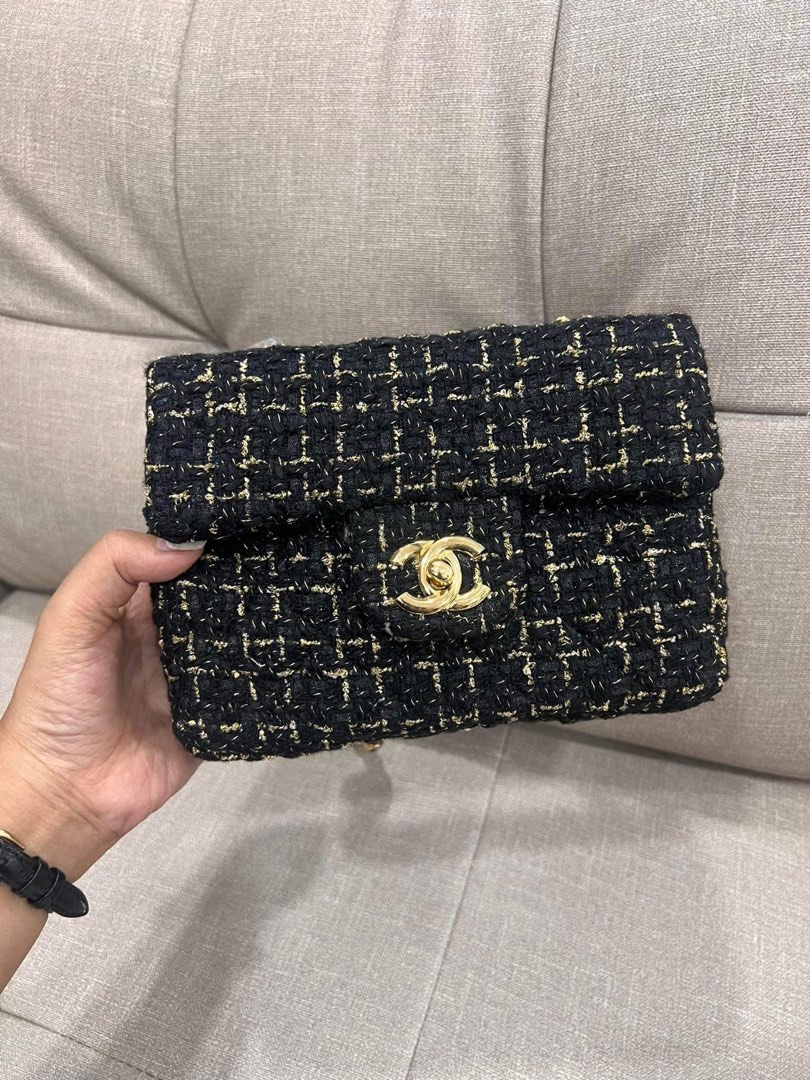 Timeless Tweed Classic Flap Bag, Women's Fashion, Bags & Wallets, Cross ...