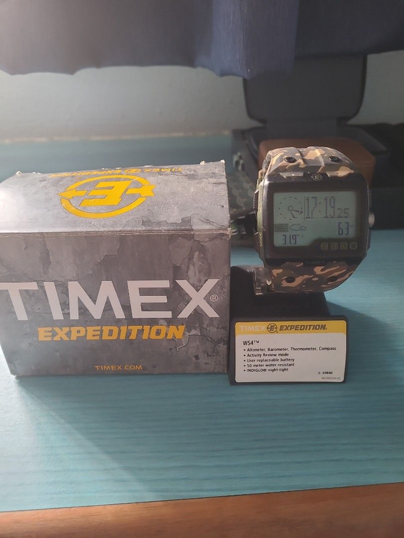 Timex Expedition WS4 Multifunction Digital Camo watch