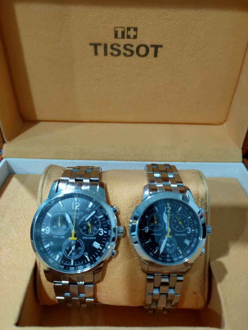 Tissot couple watch Luxury Watches on Carousell