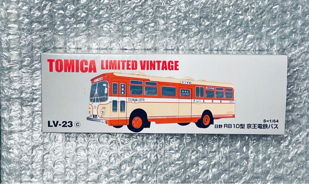 TOMICA LIMITED VINTAGE LV-23b 1/64] HINO RB10 BUS (Keihan Bus)