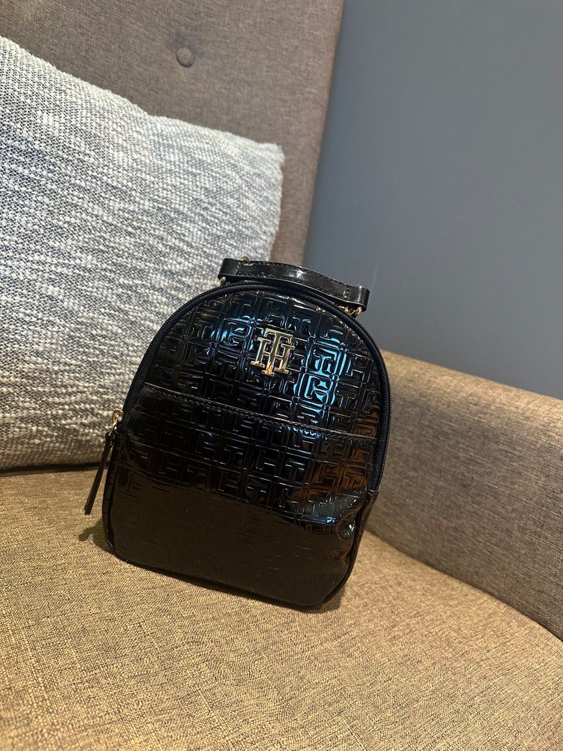 Tommy Hilfiger Backpack (Category: Backpacks) located in Baguio. Submitted by kimstyleessentials (Listing ID 1246417689, Image 1). Description: Brand New with Tag Never used So chic and cute.