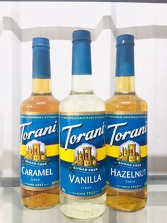 Torani Sugar Free Syrups 750ml