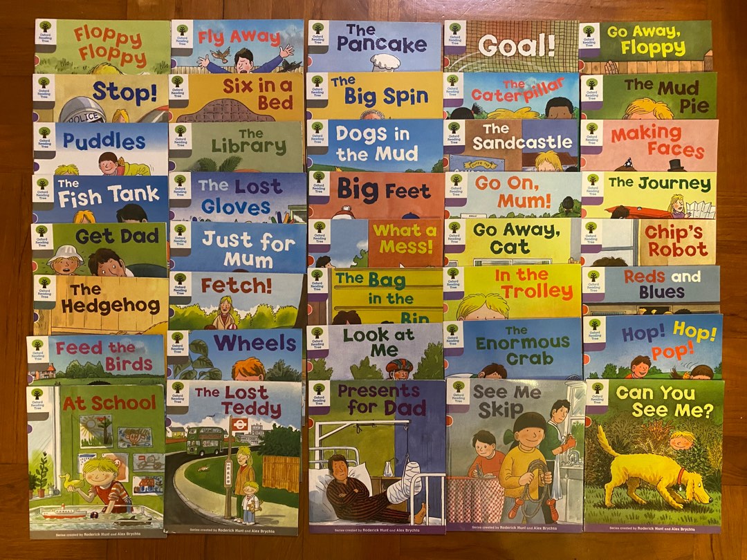 Total 40 books) Oxford Reading Tree / Oxford Story Tree / ORT Biff