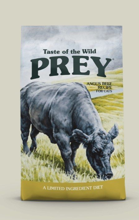 Taste of the wild sale prey angus beef cat food