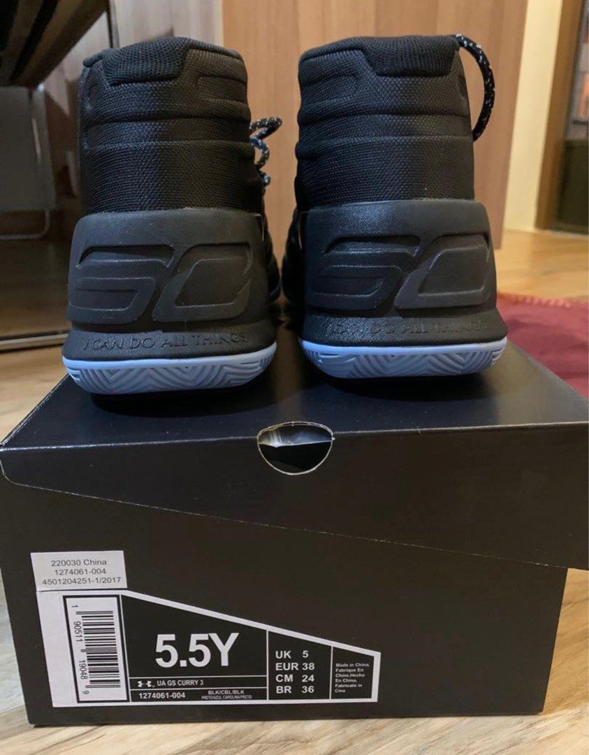 Under armour outlet curry 3 38