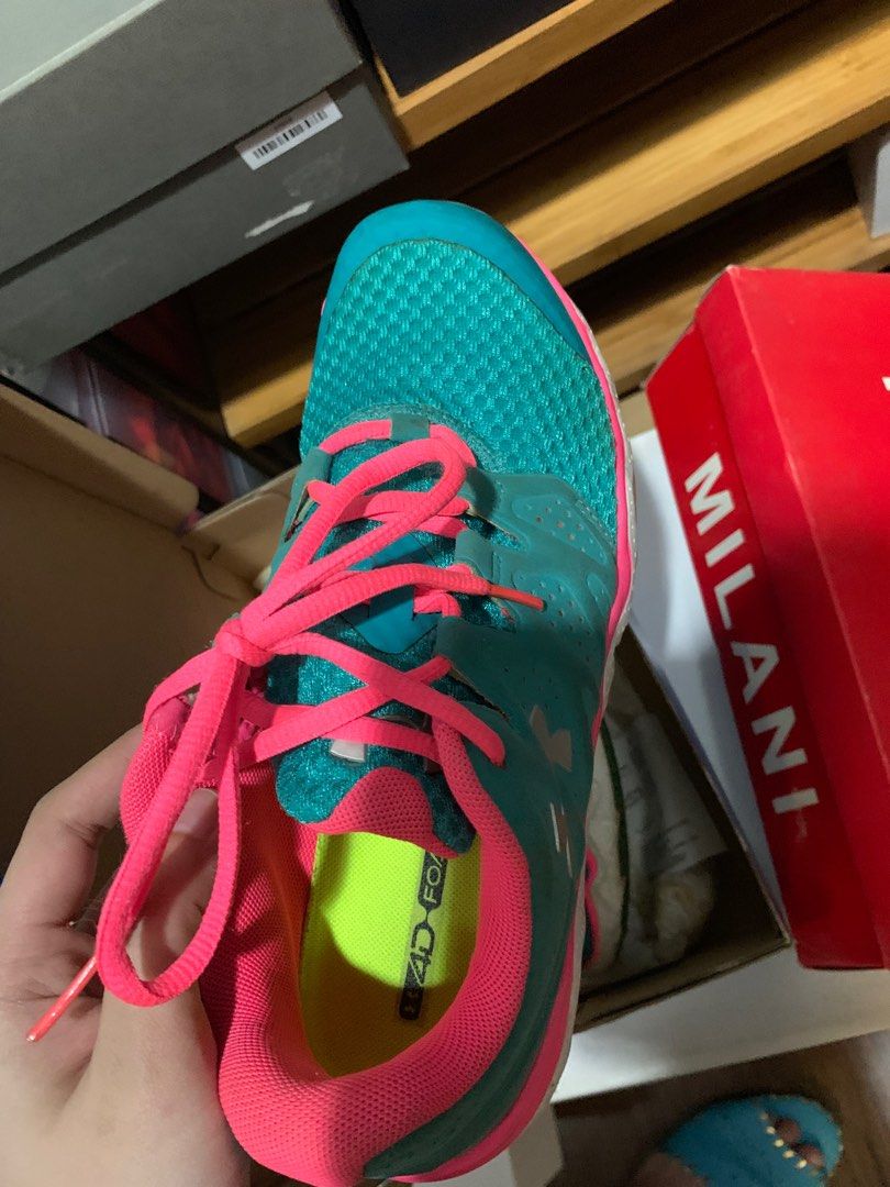 Under Armour Neon Sneakers on Carousell