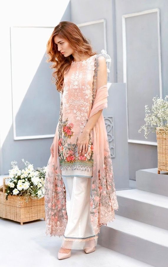 Unstitched Pakistani Designer Punjabi Suits Women s Fashion