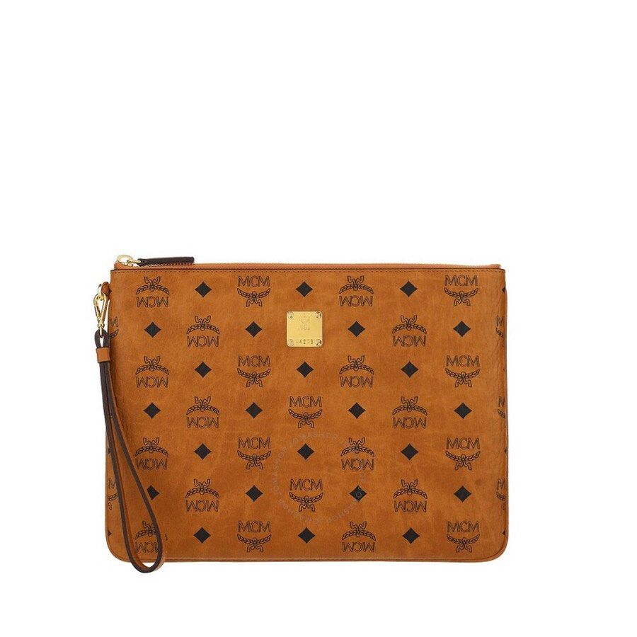 MCM Clutch Bag, Luxury, Bags & Wallets on Carousell