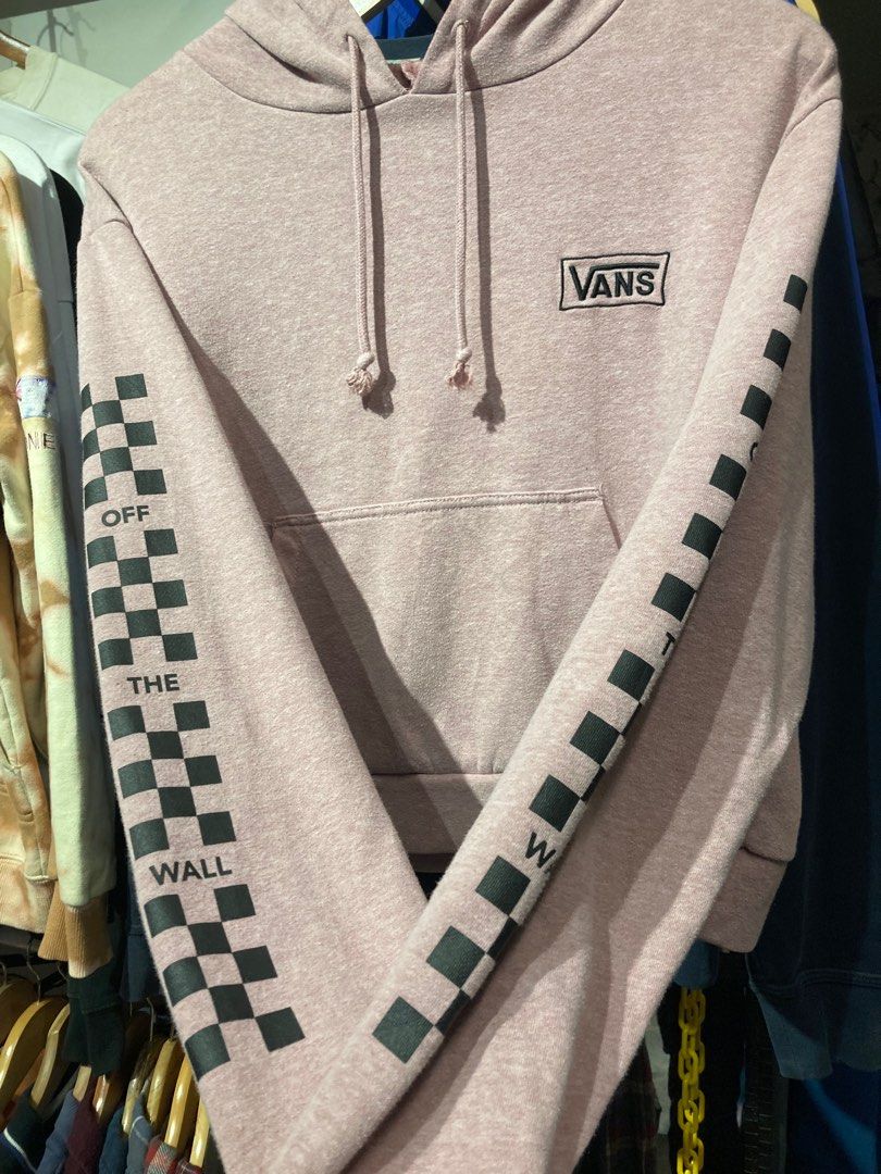 Crop top hoodie vans hot sale