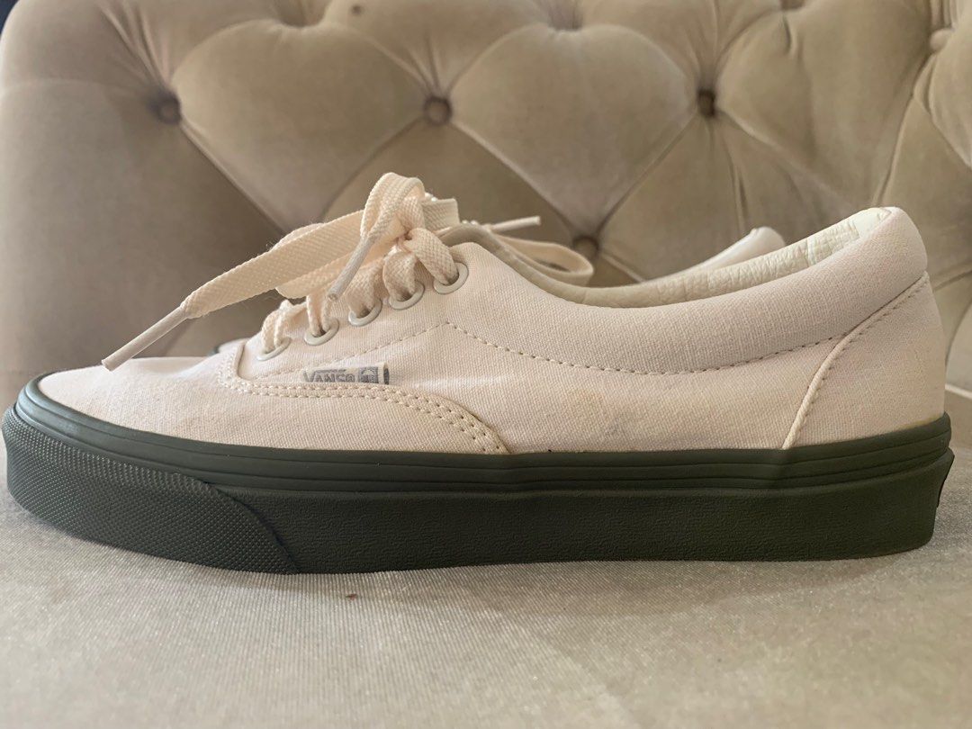 Vans era classic shop white ivy green