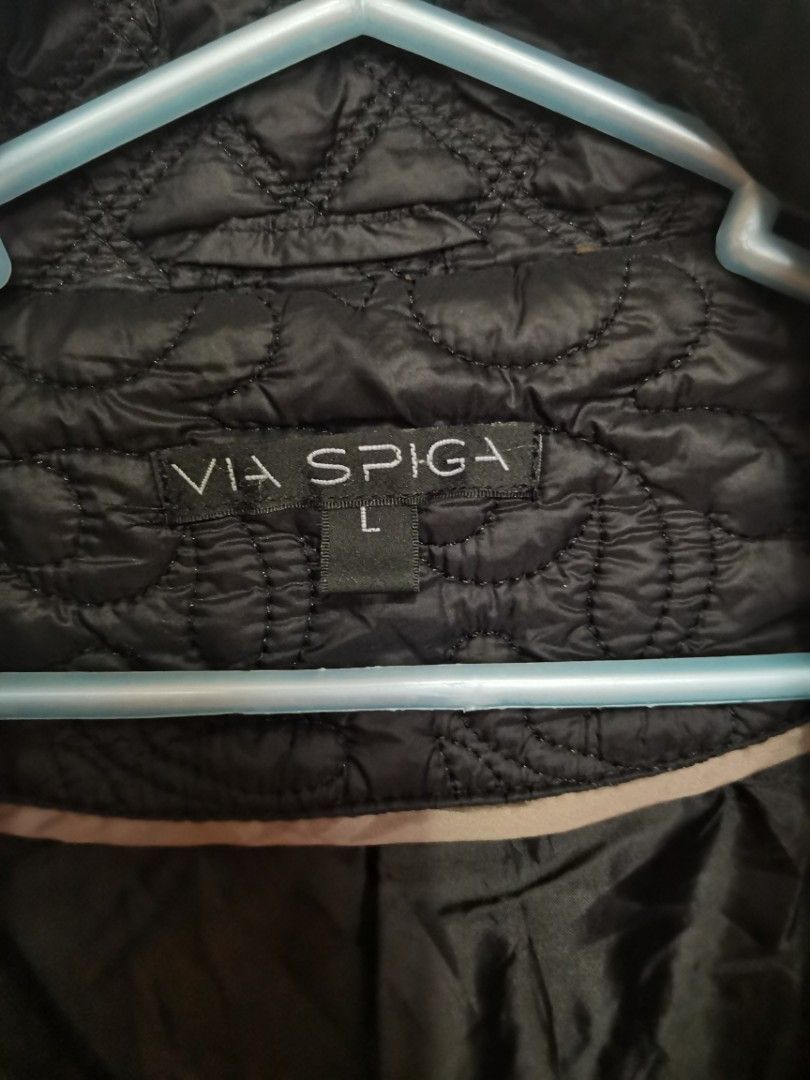 Via spiga quilted coat best sale