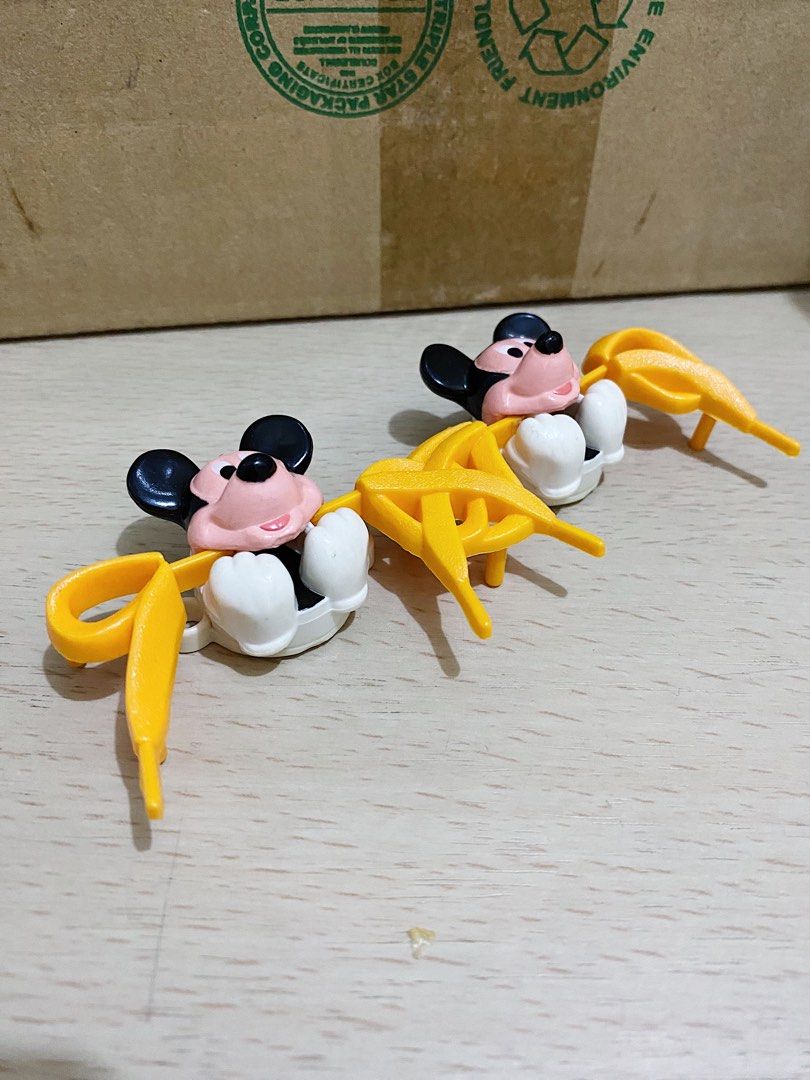 (Vintage) 1989 Mickey Mouse Disney Mickey & Pals Shoelace Bow