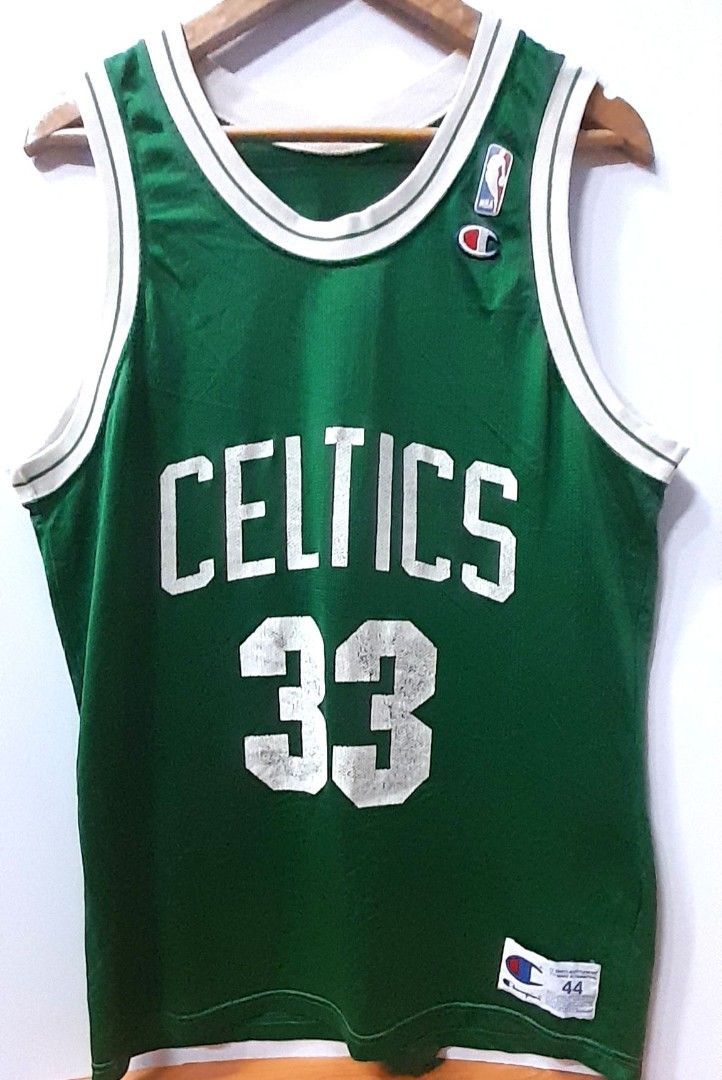 VINTAGE CHAMPION CELTICS No.33 BIRD BASKETBALL JERSEY 44