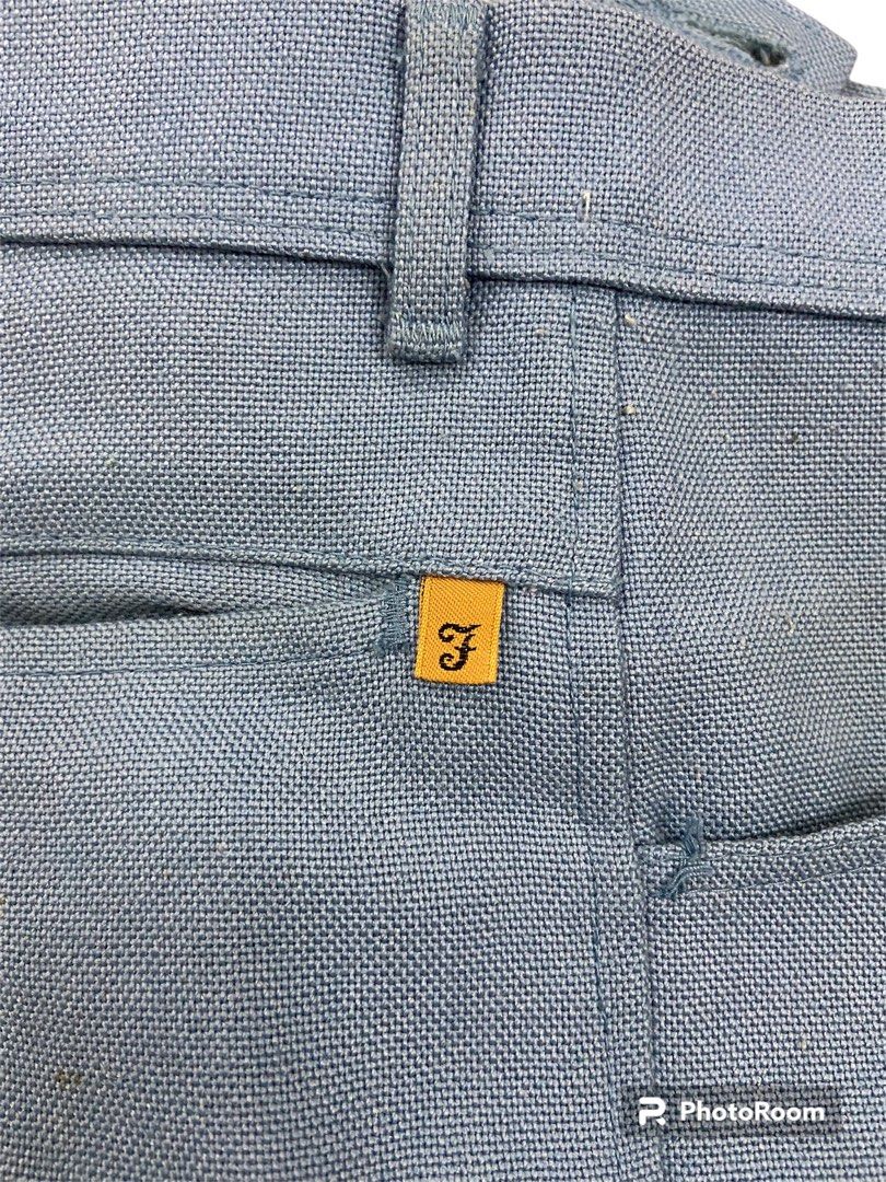 Vintage Lightweight FARAH Cotton Trousers ~ 33 x 30 ~ Flat Front Pants ~  Ivy | Sparrows & Wolves | Seattle, WA