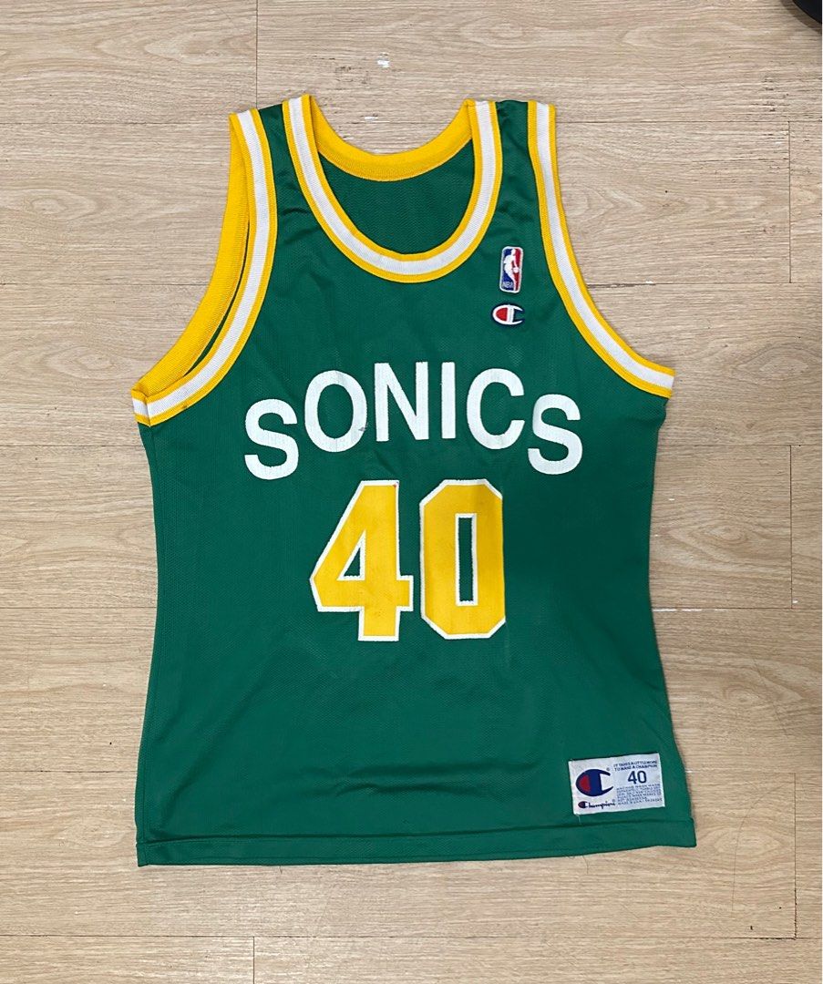 Sonics outlet champion jersey