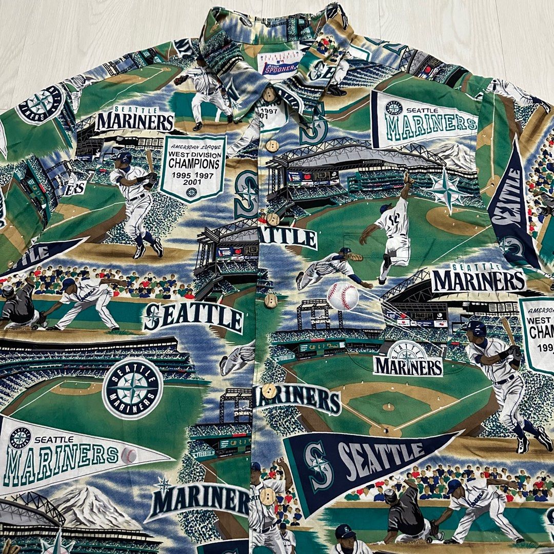 Vintage Reyn Spooner Seattle Mariners Button down polo, Men's Fashion, Tops  & Sets, Formal Shirts on Carousell