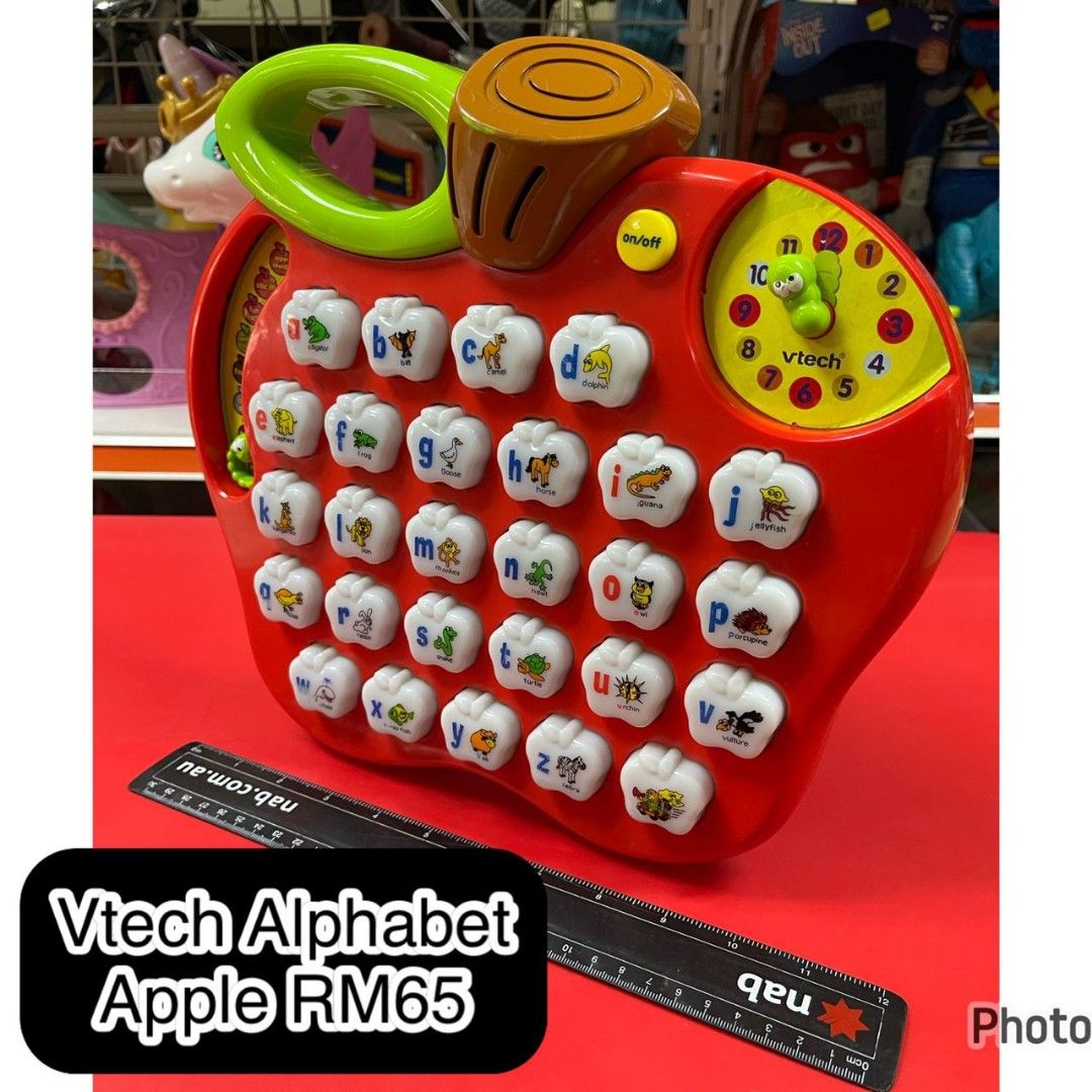 Vtech Alphabet Apple, Hobbies & Toys, Toys & Games on Carousell