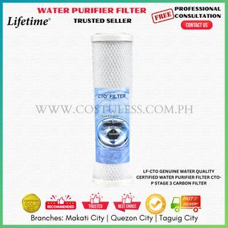 💦💧WATER PURIFIER 💧💦 Lifetime Water Purifier, Alkaline Complete Water Filter Set, ORIGINAL WATER QUALITY SEAL (White)