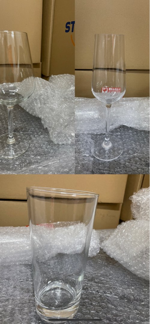 Villeroy&Boch, Ikea Wine and whiskey glasses sets, Furniture & Home Living, Kitchenware