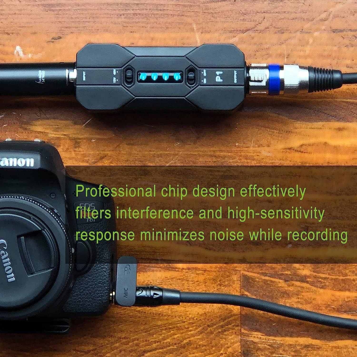 Xvive P1 Phantom Power Supply 48V/12V Switch,Up to 40 Hours of Use