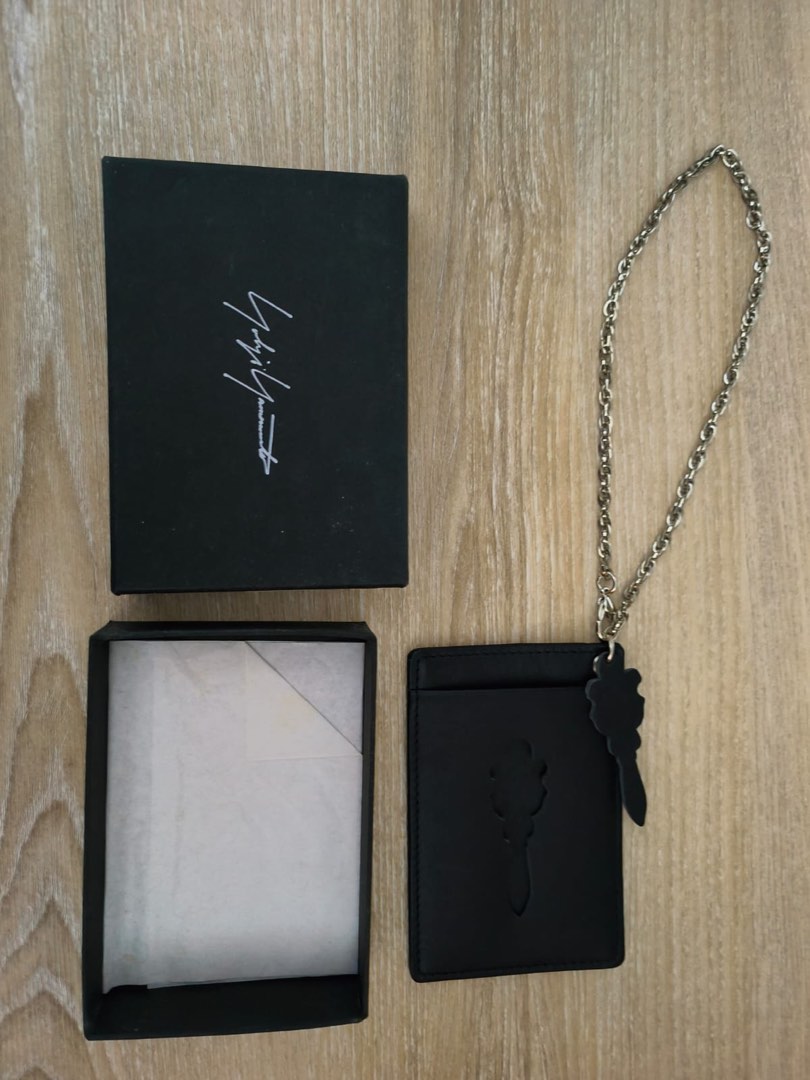 Yohji Yamamoto key chain + cardholder, Luxury, Accessories on