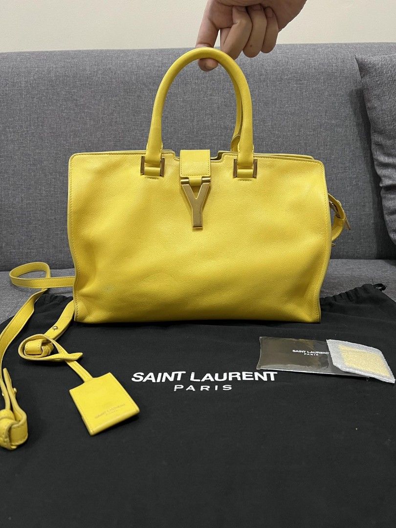 Yellow ysl bag outlet