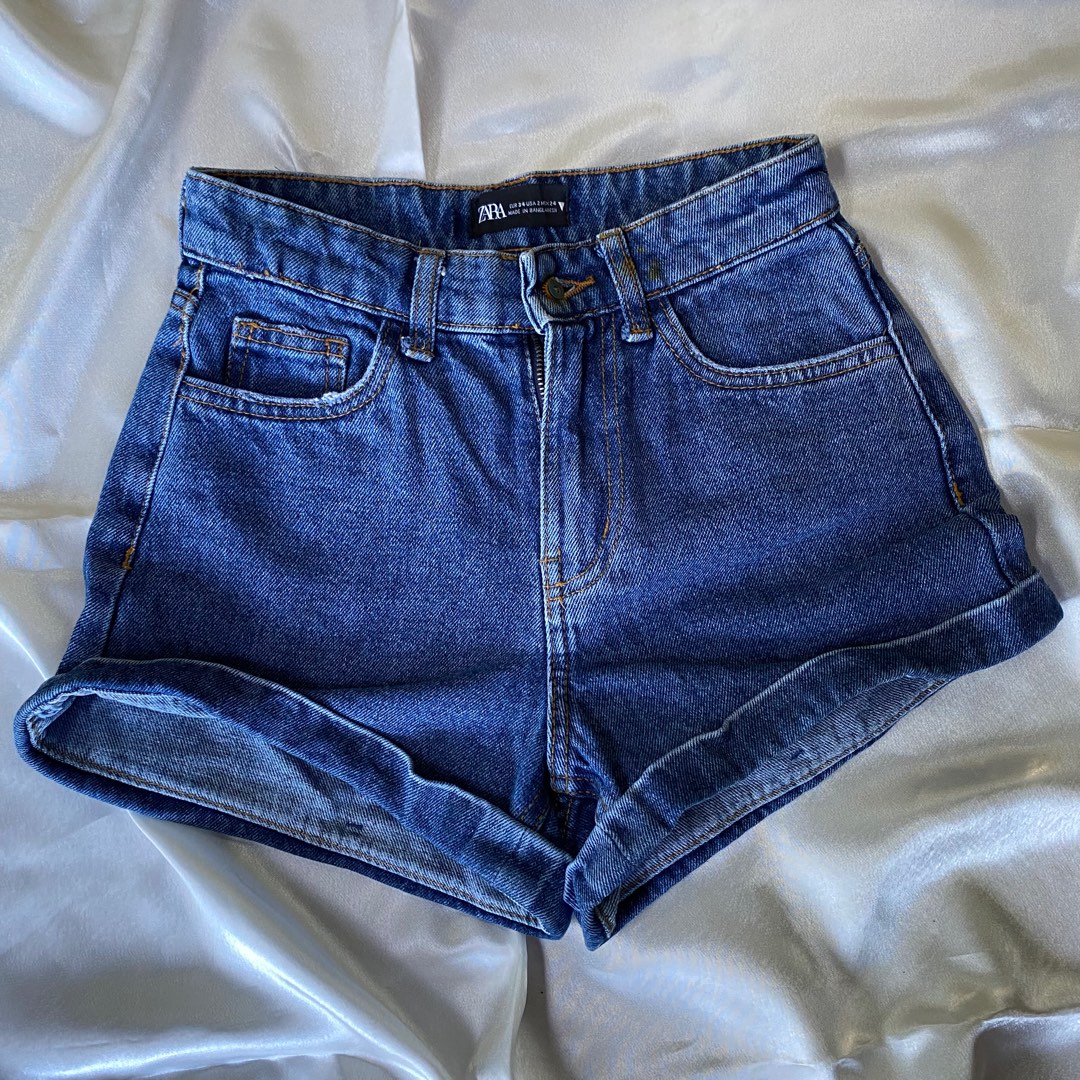 ZARA Denim Shorts on Carousell