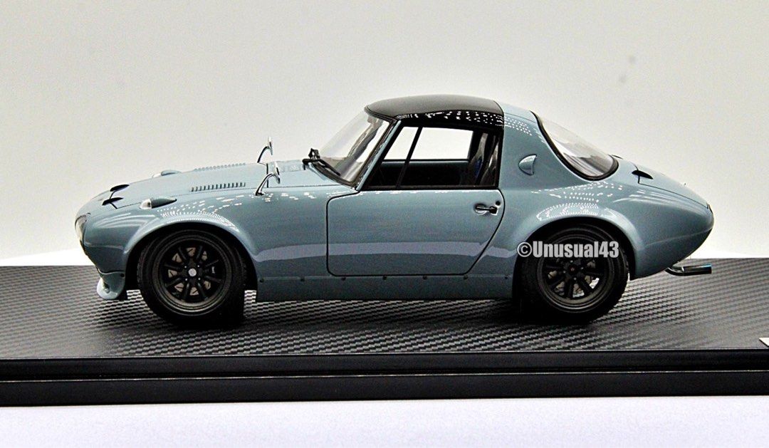 1/18 Ignition Model Toyota Sports 800 NOB Hachi Light Grey ...